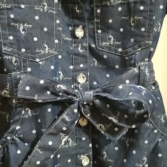 Adorable blue jean dress - Picture 3 of 4